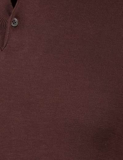 Born With Appetite poloshirt korte mouw bruin