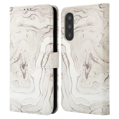 imoshion Hoesje - Geschikt voor Samsung Galaxy A36 - Design Bookcase smartphone - Sandy Marble
