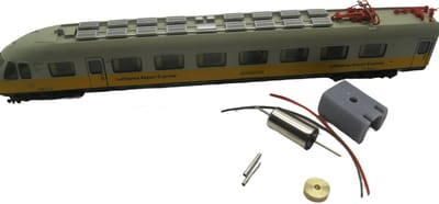 micromotor NLM02F motor ombouwset voor Lima Minitrains ET 403 (2 Dreh. Antrieb)