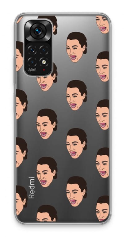 Case Company® - Hoesje geschikt voor Xiaomi Redmi Note 11 hoesje - Ugly Cry Call - Soft Cover Telefoonhoesje - Bescherming aan alle Kanten en Schermrand
