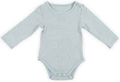 Jollein romper lange mouw Mini dots stone green 74/80