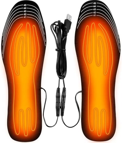 Solfit USB Verwarmde Inlegzolen – Comfortabele en Herbruikbare Binnenzolen tot 42°C voor Schoenen (Maat 35-45) - HOTFEET