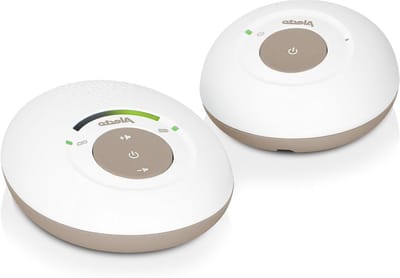 Audio Babyfoon - Digitale Monitor - Kind Bewaken - Stralingsarm ECO-modus - 300m Bereik - Beige