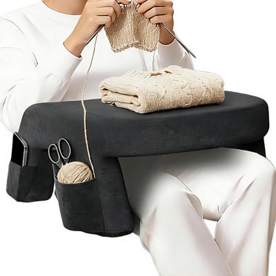 Leeskussen Bed - Kussen Armsteun - Ontspannen Lezen - Traagschuim Ondersteuning - 576 x 295 x 538 cm - Donkergrijs