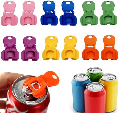 Dailygoods - Moeiteloos openen - geen pijnlijke vingers of gebroken nagels meer! Onze ringtrekkerblikopener maakt het openen van frisdranken, bier of cola blikjes snel en pijnloos - ideaal voor kinderen, senioren