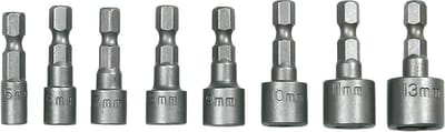 GRAPHITE - Dopbitset - 1/4'' - SW5 - 13mm - 8-delig