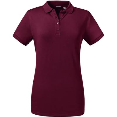 Damespolo Russell Athletic Tailored Stretch