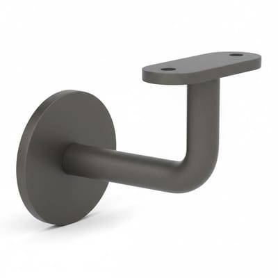 leuningdrager Trapleuninghouder Vierkant – RVS Gecoat – RAL 7016 Antraciet