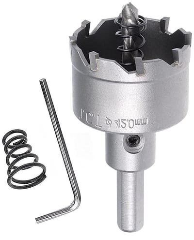 Zware Carbide Boorzaag voor Staal, 1.65 inch (42 mm) - Ideaal voor Precisieboringen en Metalen Bewerking