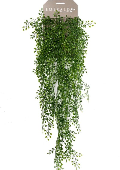 Emerald - Kunst Hangplant Jasmijn Mini 80cm - Kunstplant voor binnen