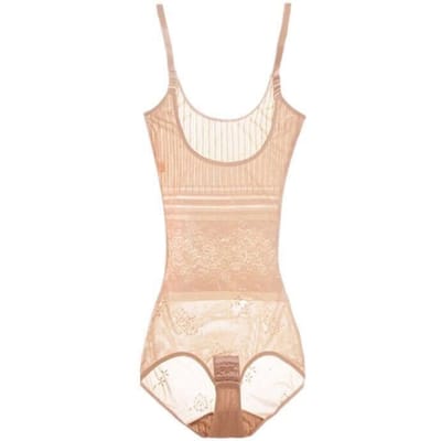 Corset gainant pour femme Culotte de contrôle Taille haute Rehausseur de fesses Serrage Lingerie sculptante Body moulant Lingerie amincissante Bonne élasticité S 45-50KG