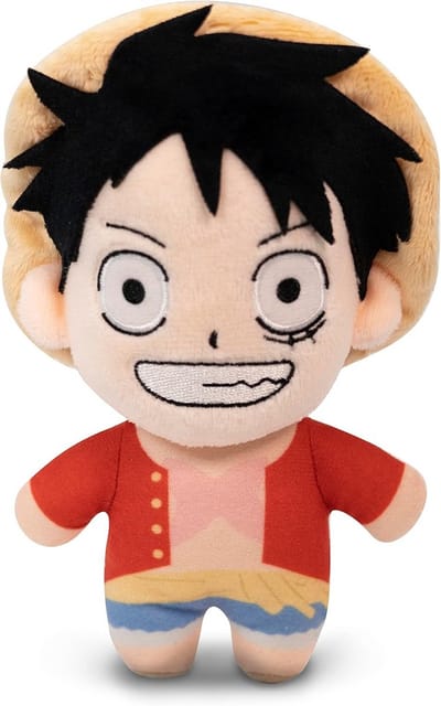 Luffy Pluche Kussen - One Piece Hoofdfiguur Kussen - Zacht Pluchen Speelgoed