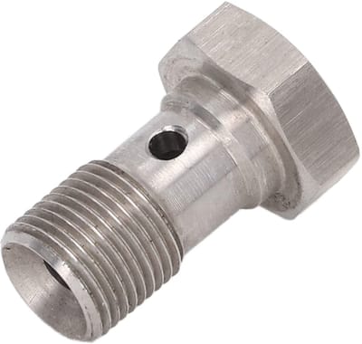 Allecto - M12 Banjobout - Remslang-eindadapter - Gelegeerd staal