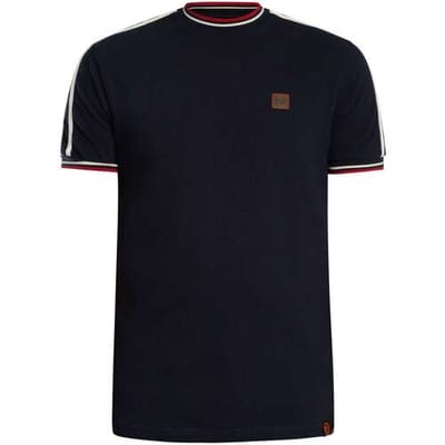 T-shirt Korte Mouw Trojan Tipping Piqué T-shirt