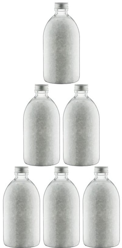 Claudius Badzout - 600 gram - Fles met aluminium dop - No scent No colour (Geurloos) - set van 6 stuks