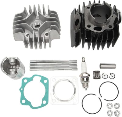 Upgrade Cilinder Top Einde Reparatieset 41mm Piston, Cilinder, Ring en Pakking voor LT JR 50 Motorfiets Onderdeel