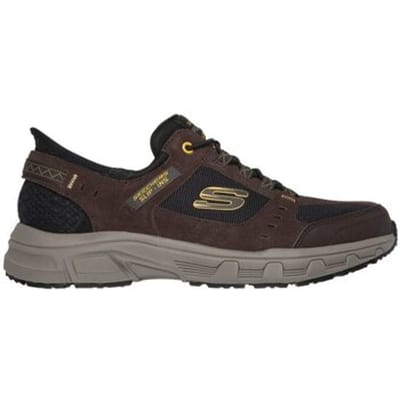 Skechers OAK CANYON - CONSISTENT WINNE Heren Wandelschoenen - Bruin / Zwart