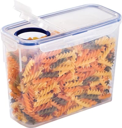Lock&Lock Vershouddoos - Bewaardoos - Voorraaddoos - Voorraadpot - 2,4 liter - 100% luchtdicht - BPA vrij - PFAS vrij - Cornflakes bewaardoos - Ontbijtgranen bewaardoos - Transparant