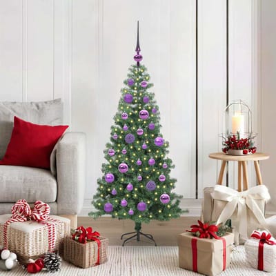 vidaXL Kerstboom Groen 120 cm PVC