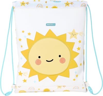 Safta Junior Gymbag, Zonnetje - 34 x 26 cm - Polyester