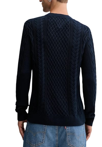 Tommy Jeans Trui Tjm Slm Badge Cable - Fashion Wear - Volwassen