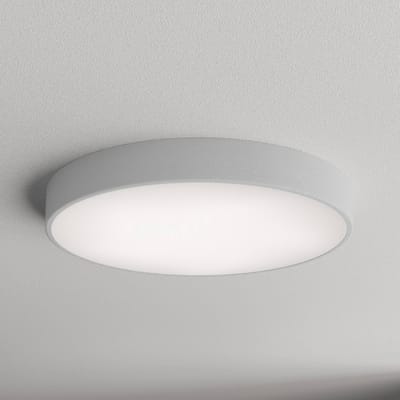TEMAR LIGHTING Plafondlamp Cleo 600, grijs, sensor, IP20, Ø 60 cm, metaal