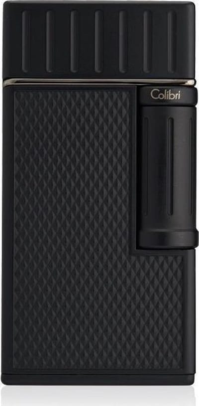 Aansteker Colibri Julius V Twin-Flame zwart