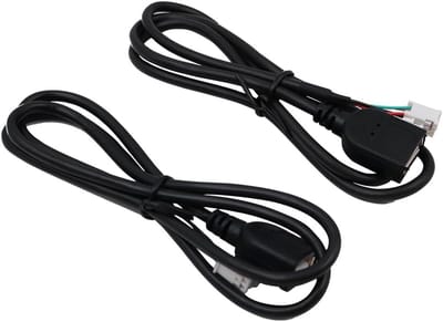 USB Verlengkabel Set 4-Pin en 6-Pin voor Auto Radio, USB Stick en Recorder