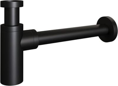 Excellent Wellness  Wastafel Sifon - Zwart - Messing