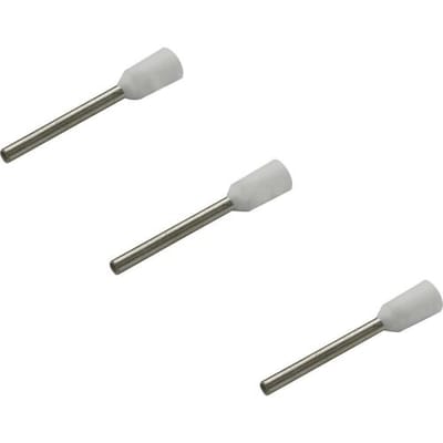 Rittal 4050.737 Adereindhulzen 0.5 mm² Deels geïsoleerd Wit 1000 stuk(s)