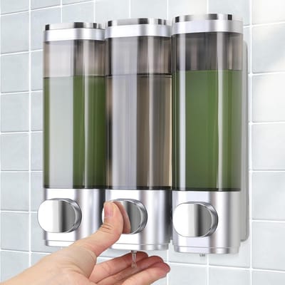 Zeepdispenser Wandmontage - Zeeppompje Hangend - Douche Wand - Handig