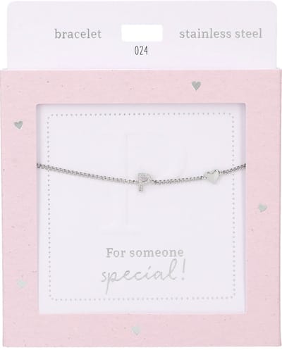 Depesche - Armband "Heart of Gold" - mot. 024 - P - silver