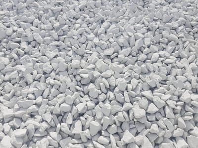 Decoratieve Tuinsteentjes - Kiezels Bodembedekking - Tuin Decoreren - Waterafstotende Coating - 20 kg - Wit