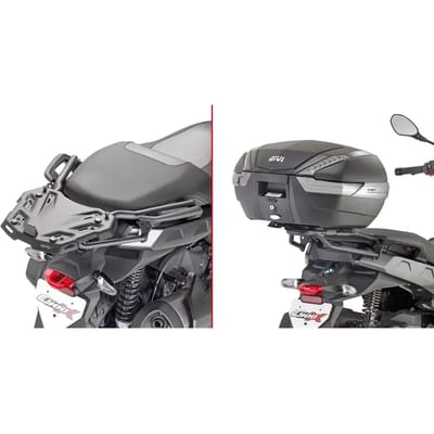 Motorfiets topkoffer steun Givi Monokey ou Monolock Bmw C 400 X (19 à 20)