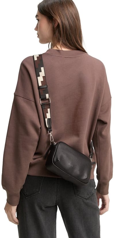 TOM TAILOR schoudertas Sada Camera Bag Black zwart