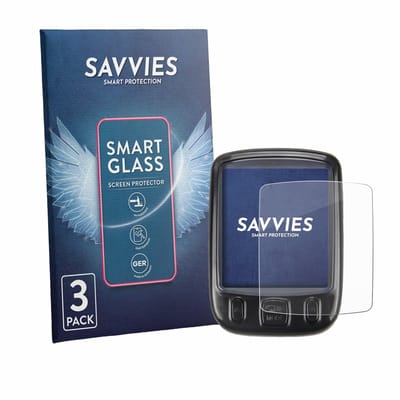 3 Stuks Savvies Screenprotector - geschikt voor ZMCVOE Bike Computer digital - beschermfolie glas transparant