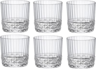 Bormioli Rocco America'20s waterglas - 30 cl - Set-6