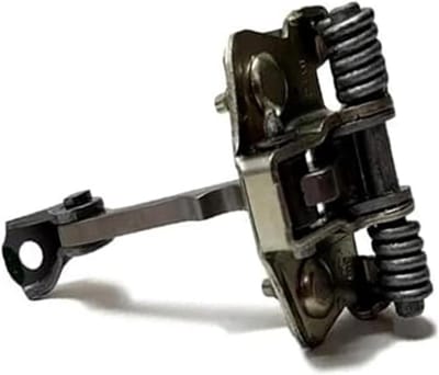 Deurstopper - Remstop - Gecontroleerde Deurbeweging - Nauwkeurige Pasvorm - 10x10 mm - Zwart