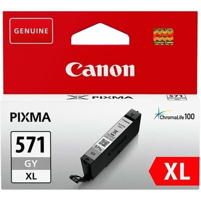 Canon Inktcartridge CLI-571GY XL Grijs Hoge capaciteit