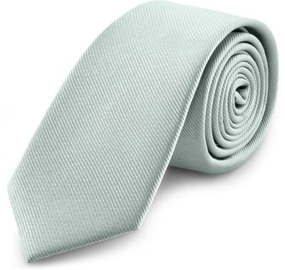 Arctisch Blauwe Grosgrain Stropdas van 8 cm