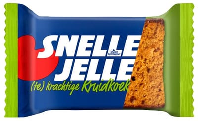 Snelle Jelle Mini Kruiden Koekjes Doos 100 Stuks 18 gram  Wieger Ketellapper