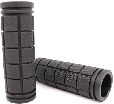 Scoby - Sportieve Fietshandvatten - Universeel - Professioneel - Extra Grip - Anti-Slip - Rubber Zwart - Binnendiameter 22 mm - Voor Optimaal Fietsplezier - 2 sets