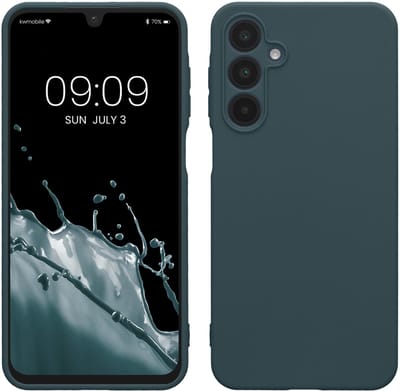 kwmobile telefoonhoesje geschikt voor Samsung Galaxy A16 5G - Hoesje voor smartphone - Precisie camera uitsnede - In leisteen