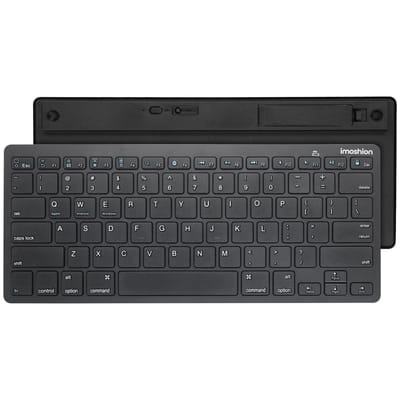 imoshion Compact Draadloos Toetsenbord Ergonomisch - QWERTY - Bluetooth Keyboard - Zwart