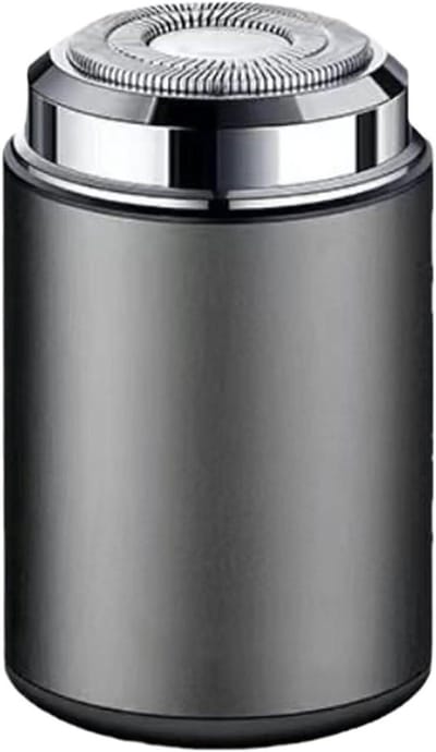 Elektrisch Scheerapparaat - Baardtrimmer - Glad Scheren - Compact En Draagbaar - 135 Gram - Grijs