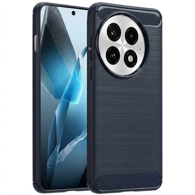 imoshion Hoesje - Geschikt voor OnePlus 13 - Brushed Backcover - Donkerblauw