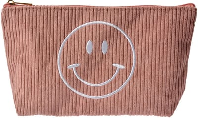 Clayre & Eef Toilettas Dames 20x5x12 cm Roze Synthetisch smile