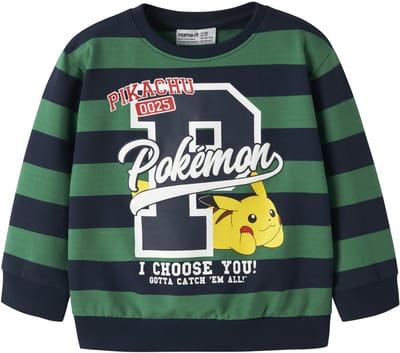NAME IT- NMMJOSEF POKEMON NREG SWEAT UNB SKY - Jongens - Sweatshirt