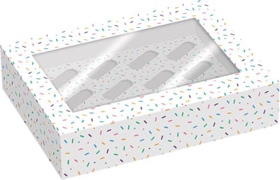 Simply Making Cupcake Doos 12 Sprinkles pk/2