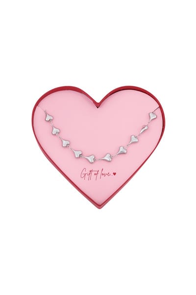 Gift of Love - Dames Ketting - Zilver - Stainless Steel